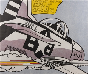  LICHTENSTEIN, Roy (1923–1997). “I Pressed the Fire Control…...