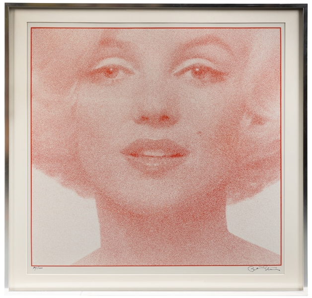  STERN, Bert (American, 1929-2013) Marilyn. Not dated. Color...