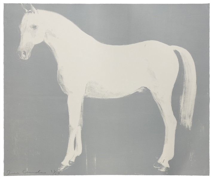  ANDOE, Joe (American, b. 1955). Horse II. [1994]. Lithograp...