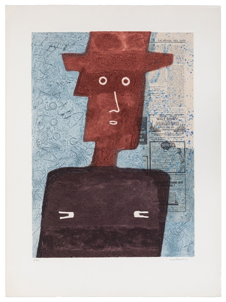  PAPART, Max (French, 1911–1994). Two Works. 1973 & 1987. In...