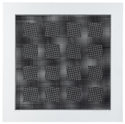  WILDING, Ludwig (German, 1927–2010). Untitled - Squares. 19...