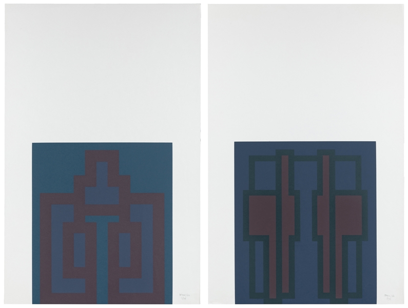  DENNY, Robyn (British, 1930–2014). Two Works / Suite 66 V [...