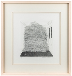 HOCKNEY, David (American, b. 1937). A Room Full of Straw. 1...