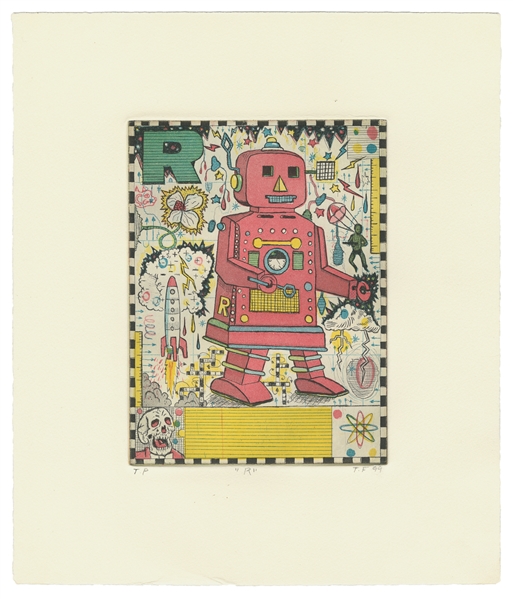  FITZPATRICK, Tony, (American, b. 1958). R. 1999. Signed, da...