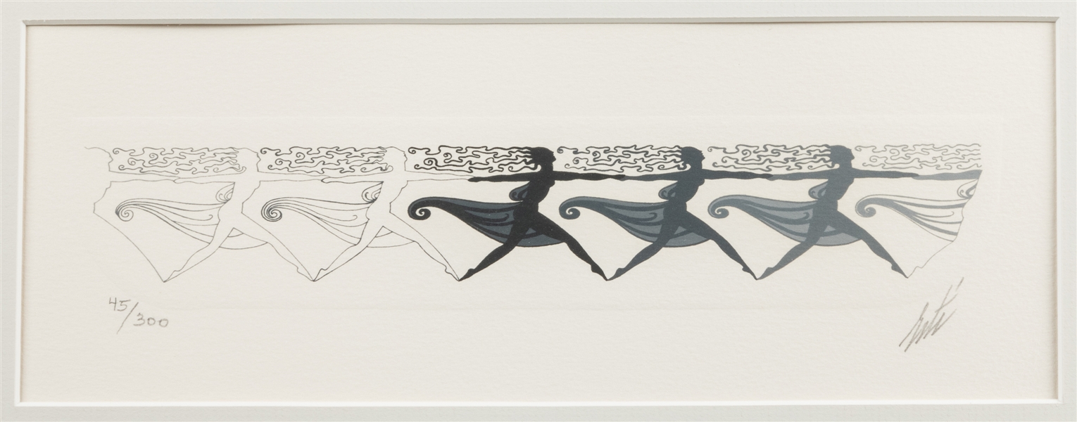  ERTE, [Romain de Tirtoff] (Russian/French, 1892-1990). Danc...