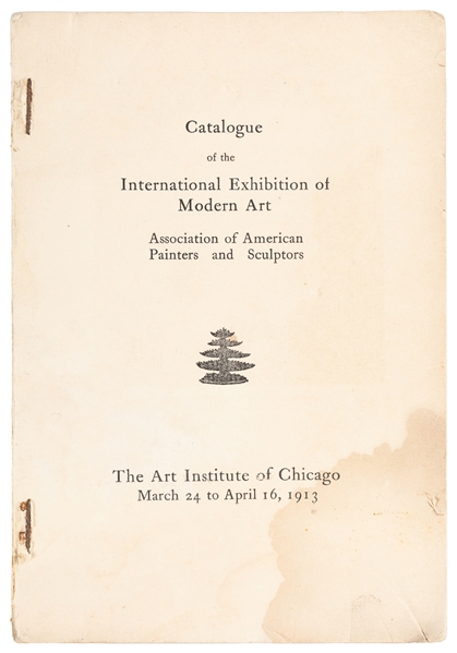  [ARMORY SHOW EPHEMERA]. Armory Show / Art Institute of Chic...