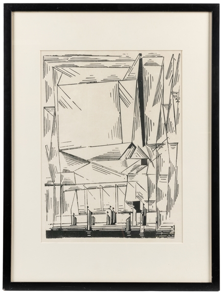  [AFTER] FEININGER, Lyonel (German, 1871–1956). Gelmeroda. 1...