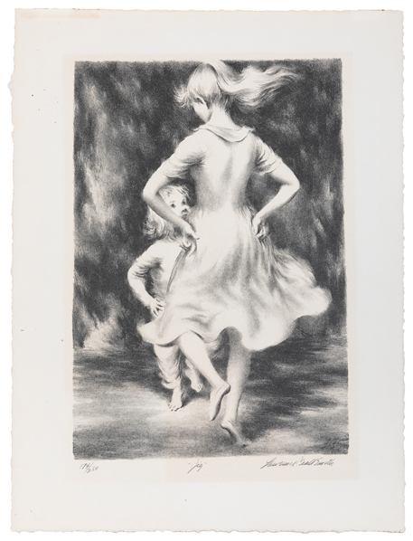  SMITH, Lawrence Beall (American, 1887-1985). Jig. Circa 194...