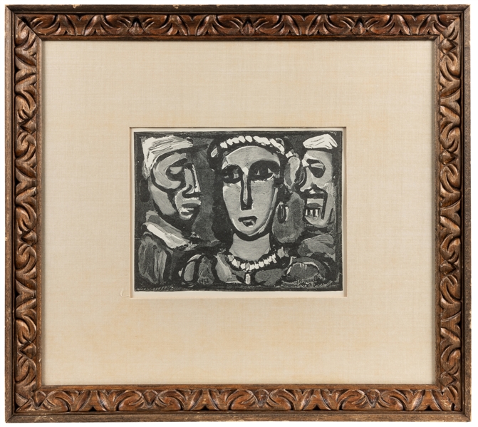  ROUAULT, Georges (French, 1871–1958). Les Visages. 1932. Wo...