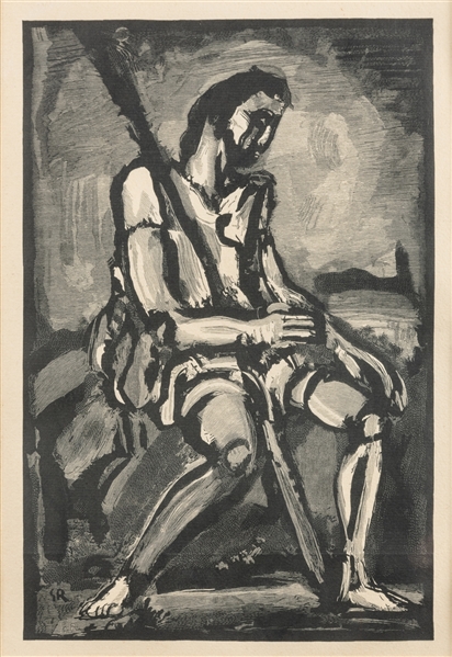  [AFTER] ROUAULT, Georges (French, 1871-1958). Christ Seated...