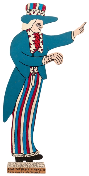  FINSTER, Howard (American, 1916–2001). Uncle Sam. #21,301. ...