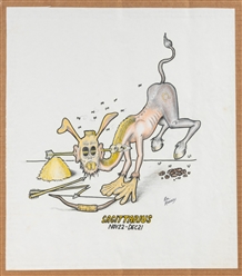  ARTIST UNKNOWN (American, 20th century). Set of 12 Astrolog...