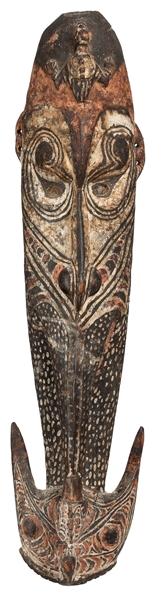  [ETHNOGRAPHIC]. Pair of Figural / Animal Carvings. [Sepik R...