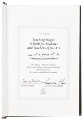  BURGER, Eugene (1939 – 2017). Teaching Magic: A Book for St...