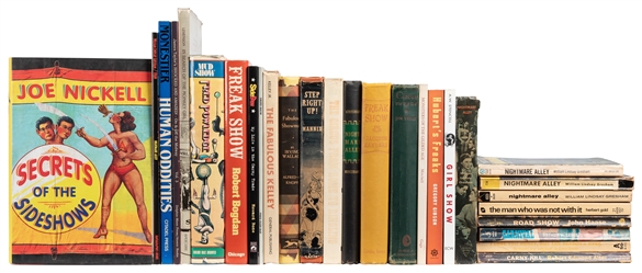  [CIRCUS & SIDESHOW]. Group of 27 books. Including: LEVENSON...