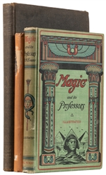  EVANS, Henry Ridgley (1861 – 1949). Group of 3 magic books....