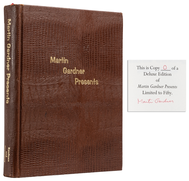  GARDNER, Martin (1914 – 2010). Martin Gardner Presents. [Si...