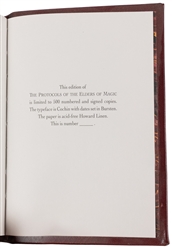  MAVEN, Max (1950 – 2022). The Protocols of the Elders of Ma...