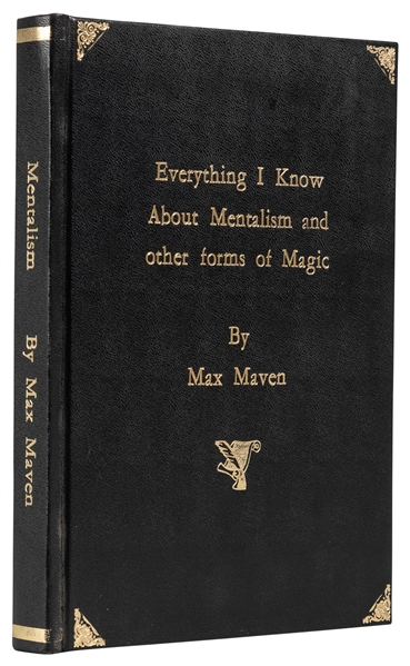  [GAG BOOK] MAVEN, Max (1950 – 2022). Everything I Know Abou...