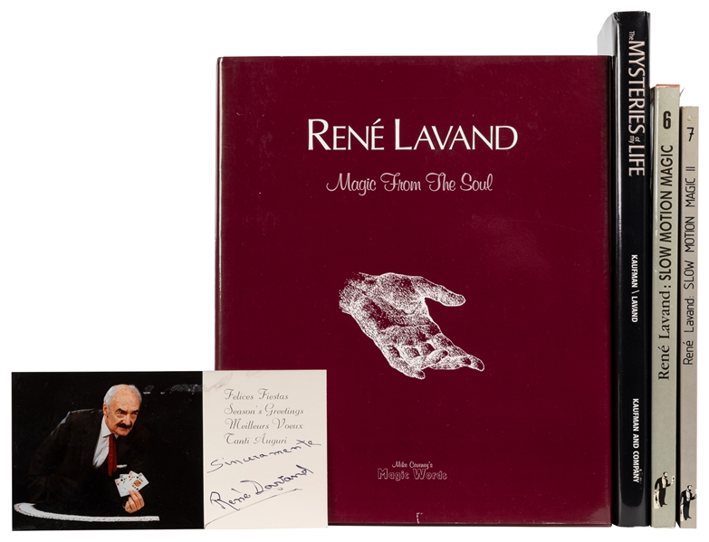  LAVAND, René (1928 – 2015). Magic from the Soul. Pasadena: ...