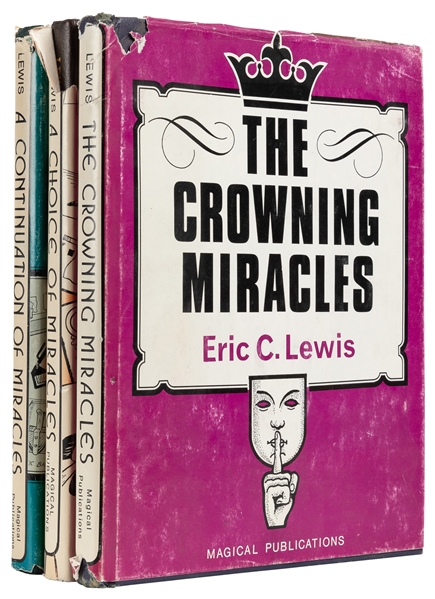  LEWIS, Eric C. (1908 – 93). The Miracles Trilogy. Including...