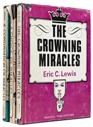  LEWIS, Eric C. (1908 – 93). The Miracles Trilogy. Including...