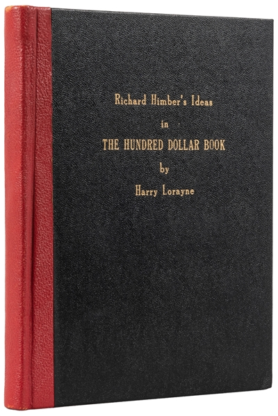  LORAYNE, Harry (1926 – 2023). Richard Himber’s Ideas in The...