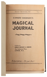  Magical Journal. Edward Bagshawe. V1 N1 - V6 N6. Complete f...