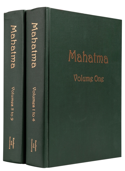  Mahatma. [Washington D.C.]: Kaufman & Greenberg, 1994. 4to....