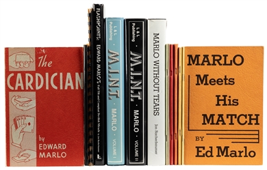  MARLO, Edward (1913 – 1991). Twelve books and booklets by a...