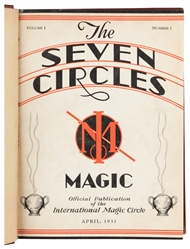  Seven Circles. Walter Gibson. Monthly. V1 N1 (Apr. 1931)—V5...