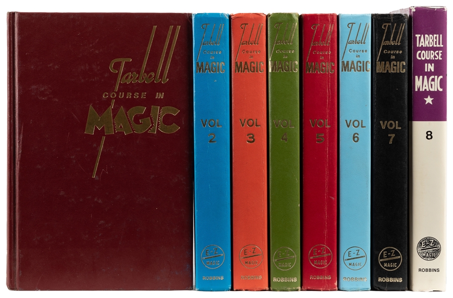  TARBELL, Harlan. The Tarbell Course in Magic, Vols. 1-8. Br...