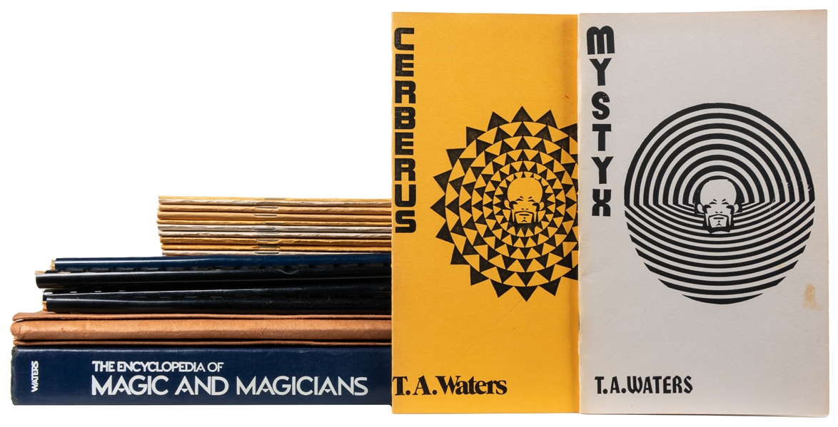  WATERS, T.A. (1938 – 1998). Group of 23 books and lecture n...