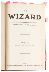  The Wizard. P.T. Selbit. Monthly. V1 N1 (Sept. 1905) – V5 N...