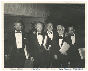  [MAVEN, Max (1950 – 2022]. Signed photograph of Maven with ...