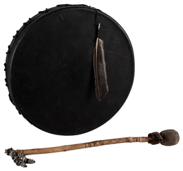  [MAVEN, Max (1950 – 2022]. Shaman drum owned by Max Maven, ...