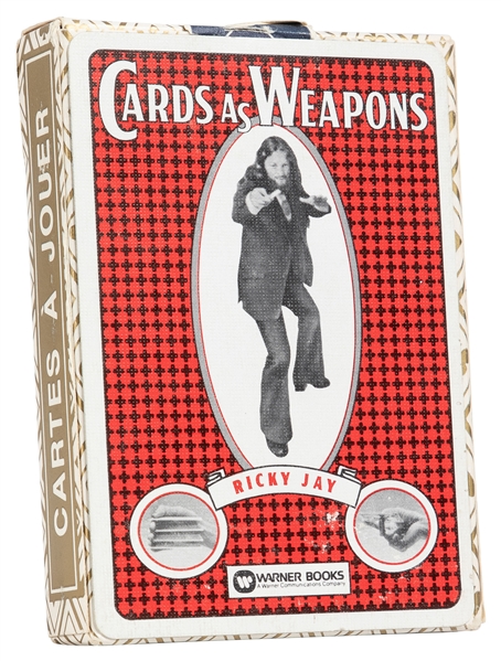  JAY, Ricky (1946 – 2018). Ricky Jay Cards As Weapons Promot...