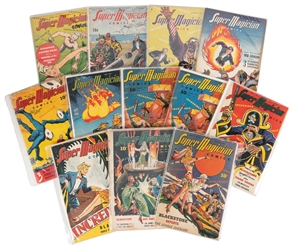  [COMICS]. Over 100 Magic-Themed Comic Books. Circa 1940s–20...