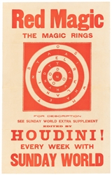  HOUDINI, Harry (Erik Weisz, 1874 – 1926). Red Magic / The M...