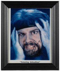  [PHOTOGRAPHS - MAGICIANS]. Collection of 8 Autographed Head...