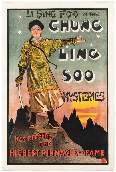  CHUNG Ling Soo (W.E. Robinson, 1861 – 1918). Chung Ling Soo...