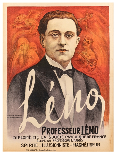  LENO. Professeur Leno. [Paris]: Naboulet, 1926. One-sheet (...