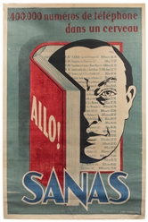  CORBASSIERE, Yves (1925 – 2020). Sanas / Allo! Paris: Harfo...