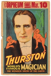  THURSTON, Howard. (1874 – 1936). Thurston World’s Famous Ma...