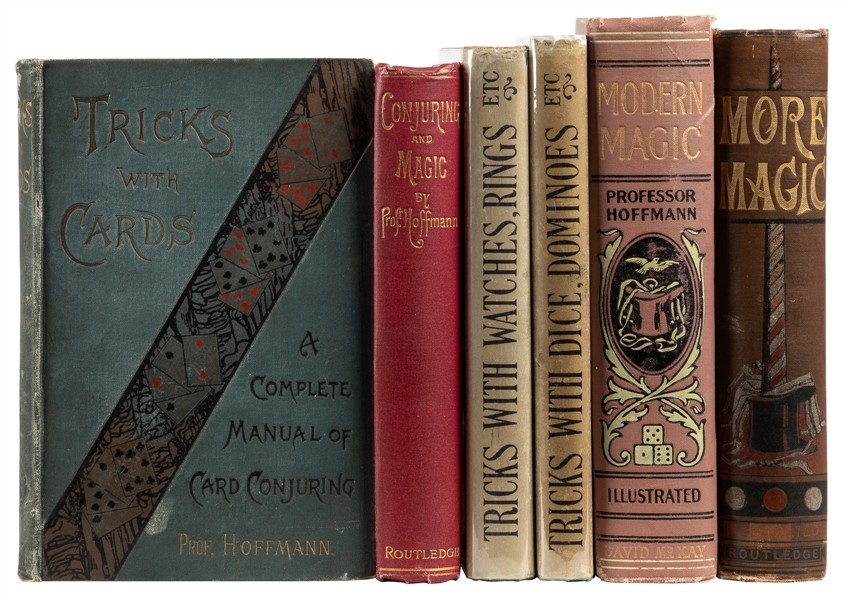  HOFFMANN, Professor (Angelo Lewis, 1839–1919). Six Volumes o...