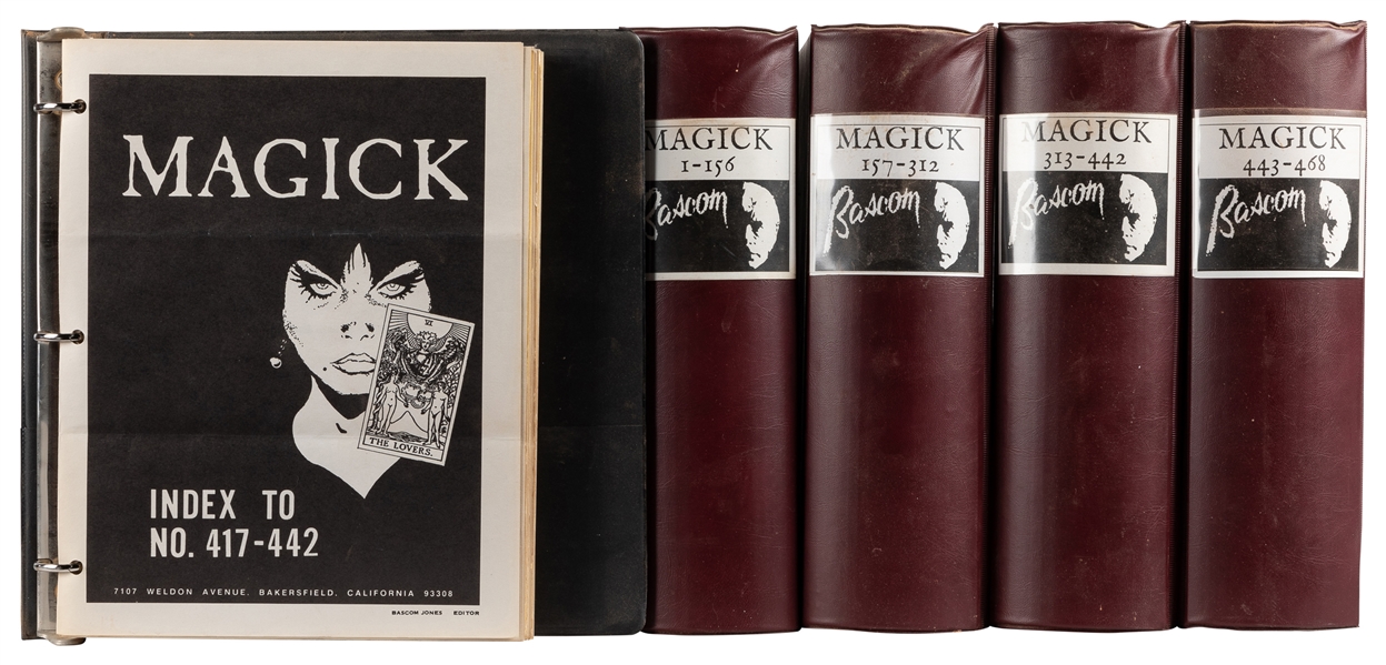  Magick. Bascom Jones, Jr. Biweekly. N1 (Jul. 17, 1970) - N4...