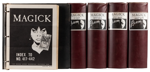  Magick. Bascom Jones, Jr. Biweekly. N1 (Jul. 17, 1970) - N4...