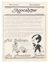  [MARLO] Apocalypse. Harry Lorayne. Monthly. V1 N1 (Jan. 197...