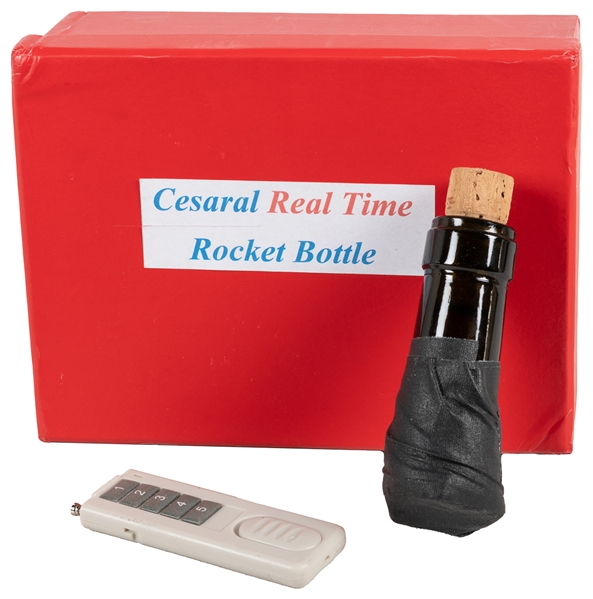  Cesaral Real Time Rocket Bottle. Spain: Cesaral, ca. 2020. ...