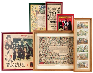  [ITALIAN ILLUSTRATED EPHEMERA]. Group of Nearly 25 Assorted...